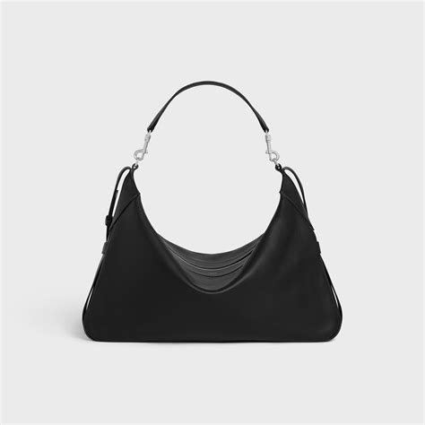 celine romy black|LARGE STRAP ROMY IN SUPPLE CALFSKIN.